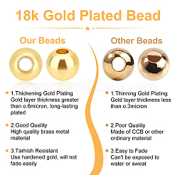 Brass Beads&nbsp;KK-PH0004-76C