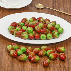 Mini Foam Imitation Olive Model&nbsp;DJEW-WH0042-23