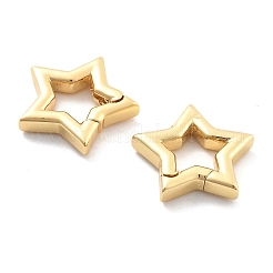 Rack Plating Brass Spring Gate Rings&nbsp;KK-H449-59G-NR