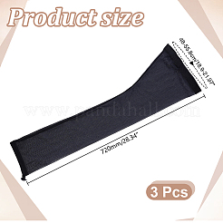3Pcs Polyester Wig Caps Set&nbsp;DIY-HY0003-65B