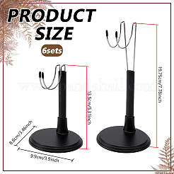 Stainless Steel Doll Stands&nbsp;ODIS-WH0025-252