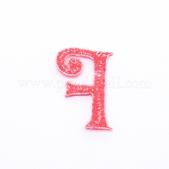 Computerized Embroidery Cloth Iron on/Sew on Patches&nbsp;DIY-TAC0007-90F
