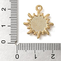 Alloy Enamel Rhinestone Glass Pendants&nbsp;ENAM-U003-02G-10