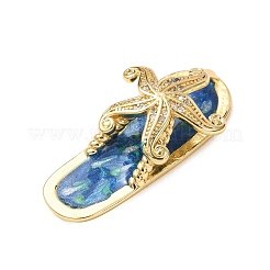 Brass Micro Pave Clear Cubic Zirconia Pendants&nbsp;CU-CBA8A7D-01G