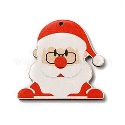 Single Face Printed Wood Pendants&nbsp;WOOD-H102-02K