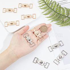 12Pcs 2 Colors Alloy Twist Lock Clasps&nbsp;FIND-WR0010-50