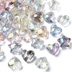70Pcs 14 Styles Transparent Acrylic Beads&nbsp;MACR-CJ0002-08