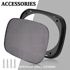 ABS & Steel Mesh Speaker Grills Covers&nbsp;AJEW-WH0083-71