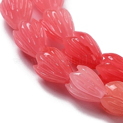 Synthetic Coral Beads Strands&nbsp;G-Q1007-01A-01