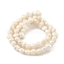 Natural Cultured Freshwater Pearl Beads Strands&nbsp;PEAR-A006-01A
