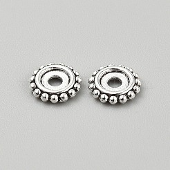 Zinc Alloy Spacer Beads&nbsp;PALLOY-WH0048-24AS-04