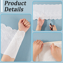 3Yards Cotton Flower Lace Ribbon&nbsp;OCOR-CY0002-14