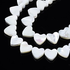 Natural Trochid Shell/Trochus Shell Beads Strands&nbsp;SSHEL-N034-98A-B01