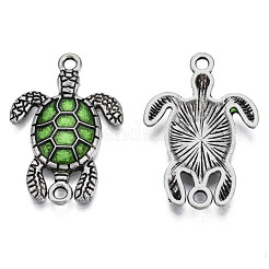 Antique Silver Tone Alloy Connector Charms&nbsp;PALLOY-T072-011AS-01
