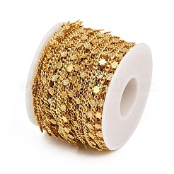 Brass Curb Chains&nbsp;CHC-P014-01E-G