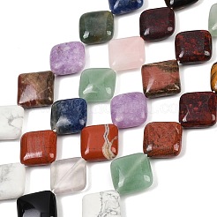 Natural Mixed Gemstone Beads Strands&nbsp;G-C220-C01-16mm