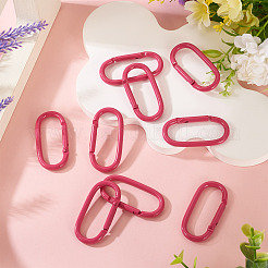 10Pcs Alloy Spring Gate Rings&nbsp;FIND-TA0009-25I