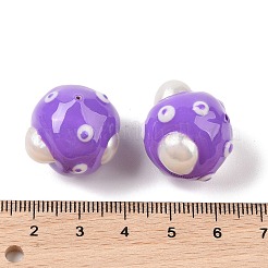 Natural Cultured Freshwater Pearl Enamel Beads&nbsp;PEAR-G014-03A