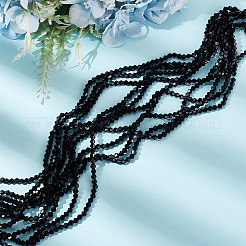 10 Strands Imitate Austrian Crystal Bicone Glass Beads Strands&nbsp;GLAA-HY0001-37C