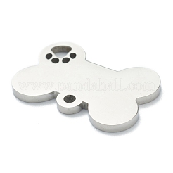 Tarnish Resistant 304 Stainless Steel Pet Pendants&nbsp;STAS-B016-04P