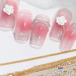 4 Sets 4 Styles Alloy Fine Chain&nbsp;MRMJ-AN0001-03