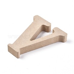 Letter Unfinished Wood Slices&nbsp;DIY-WH0162-62V