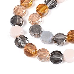 Electroplate Glass Beads Strands&nbsp;EGLA-N022-03A-A03