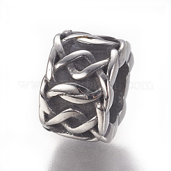 304 Stainless Steel Spacer Beads&nbsp;STAS-F212-070AS