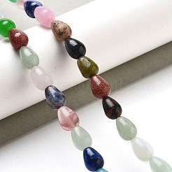 Natural & Synthetic Mixed Gemstone Beads Strands&nbsp;G-B106-A30-01