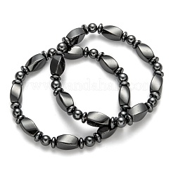 Non-Magnetic Synthetic Hematite Bracelets&nbsp;X-BJEW-E003-8