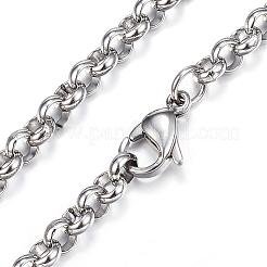 Tarnish Resistant 304 Stainless Steel Necklaces&nbsp;NJEW-E080-03P
