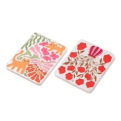 Embossed Double Face Printed Acrylic Pendants&nbsp;AC-CBAC02B-05