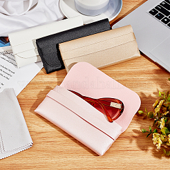 AHADEMAKER 4Pcs 4 Colors PU Imitation Leather Glasses Case&nbsp;AJEW-GA0005-19
