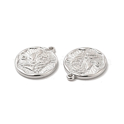 Non-Tarnish 304 Stainless Steel Pendants&nbsp;STAS-B032-10P