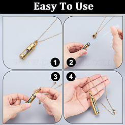 2Pcs 304 Stainless Steel Perfume Bottle Pendants&nbsp;DIY-PH0036-95