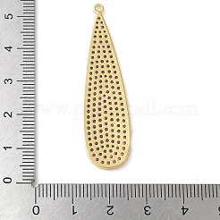 Brass Micro Pave Cubic Zirconia Pendants&nbsp;KK-P290-59G