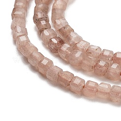 Natural Strawberry Quartz Beads Strands&nbsp;G-H042-B19-01