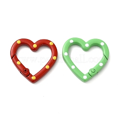 Spray Painted Alloy Spring Gate Ring&nbsp;PALLOY-H131-01