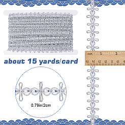 Polyester Lace Ribbon&nbsp;OCOR-WH0078-112B