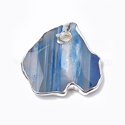 Natural Agate Pendants&nbsp;G-S299-27