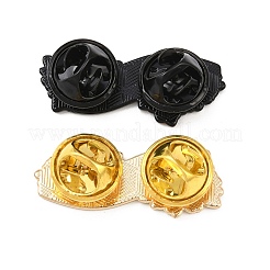 Feminist with Flower Enamel Pins&nbsp;JEWB-D306-01
