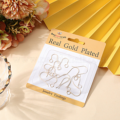 100Pcs 2 Styles 316 Stainless Steel Hypoallergenic French Earring Hooks&nbsp;STAS-BBC0007-09
