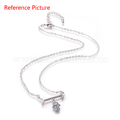 Brass Micro Pave Cubic Zirconia Pendants&nbsp;ZIRC-F098-25