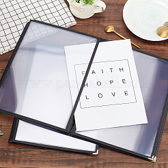 A4 Plastic Menu Book Protector&nbsp;AJEW-WH0237-10