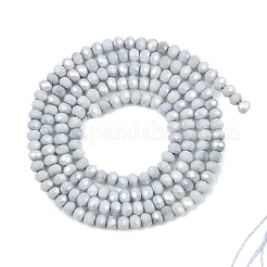 Electroplate Rondelle Glass Beads Strands&nbsp;GL-T021-2x2.5mm-17-22