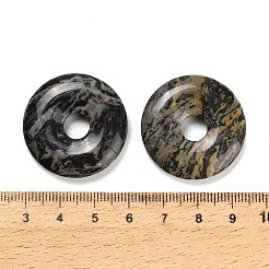 Natural Map Stone Pendants&nbsp;G-F831-A17