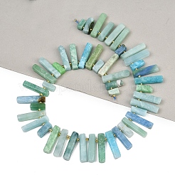 Natural Glass Beads Strands&nbsp;G-F829-A13-01