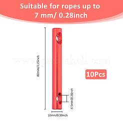 10Pcs Aluminum Alloy Tent Cord Adjuster&nbsp;TOOL-FH0001-73