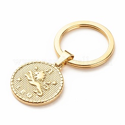 304 Stainless Steel Pendants Keychain&nbsp;KEYC-JKC00314-04