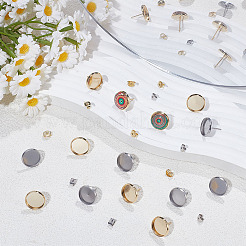 304 Stainless Steel Stud Earring Findings&nbsp;STAS-UN0065-01